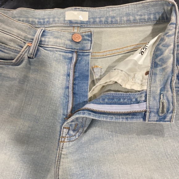 MOTHER THE STUNNER ZIP CROP ANKLE STEP FRAY IN ROLLING IN THE BUSHES - Picture 14 of 16